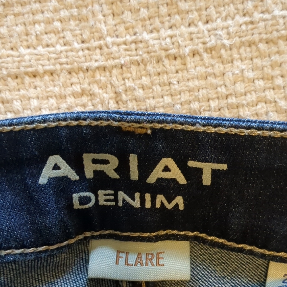 Ariat Dark Blue Flare Jeans - Picture 4 of 7